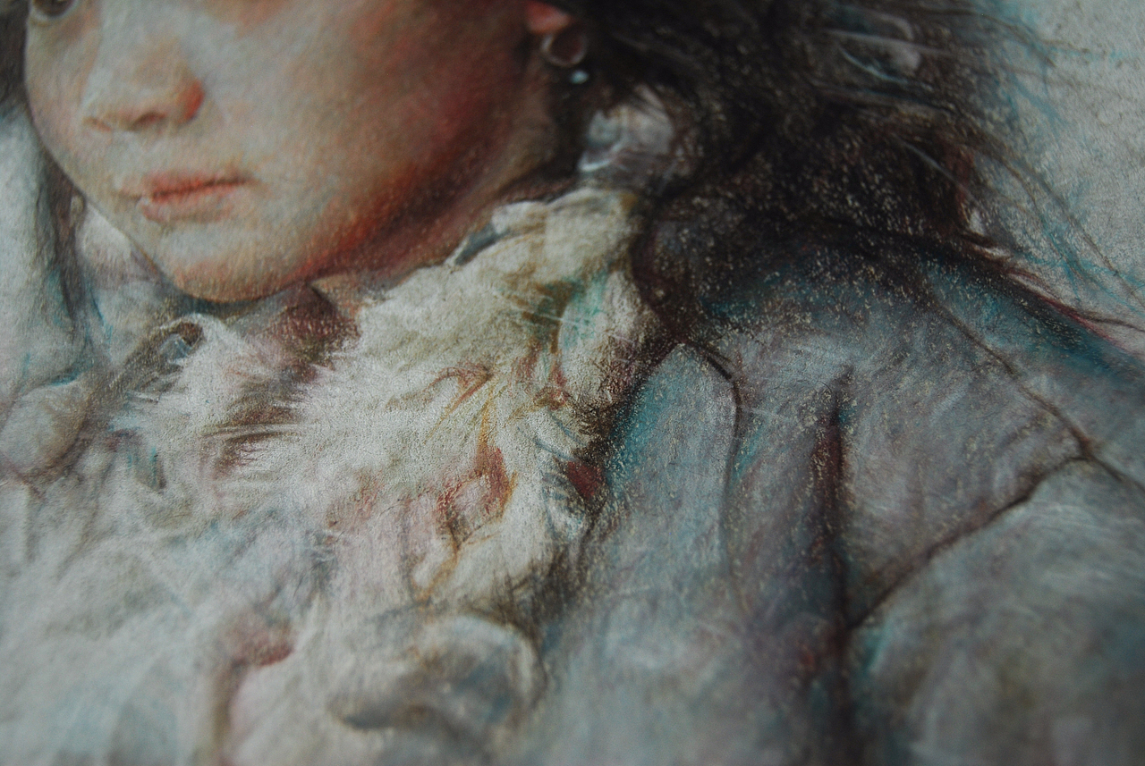 临摹-艾轩《冻土带悄寂无声》(局部)（图ZODQ4NDg0NjQ=） - 绘画 - 站酷设计师何石磊Leo原创素材 - 站酷ZCOOL