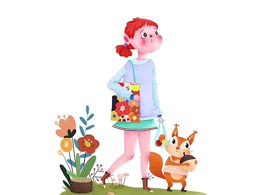 涂一涂（個人主頁-ZMzc5Nzg3MzY=） - 兒童插畫 - 站酷設計師會咬人的包包原創(chuàng)素材 - 站酷ZCOOL