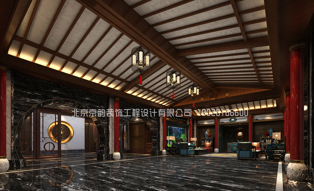 京韵设计-郑韵:最新力作|辽阳依云温泉酒店