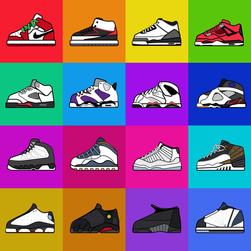 AIR JORDAN系列图标（图ZODc5Njg0MTY=） - 图标 - 站酷设计师___ZY原创素材 - 站酷ZCOOL