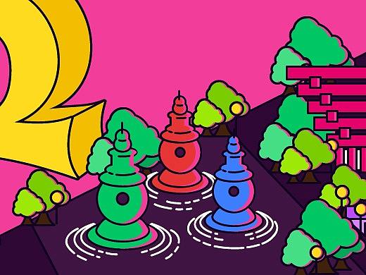 魔幻都市（个人主页-ZMjc2NDEwNzY=） - 图案 - 站酷设计师黑绸子原创素材 - 站酷ZCOOL