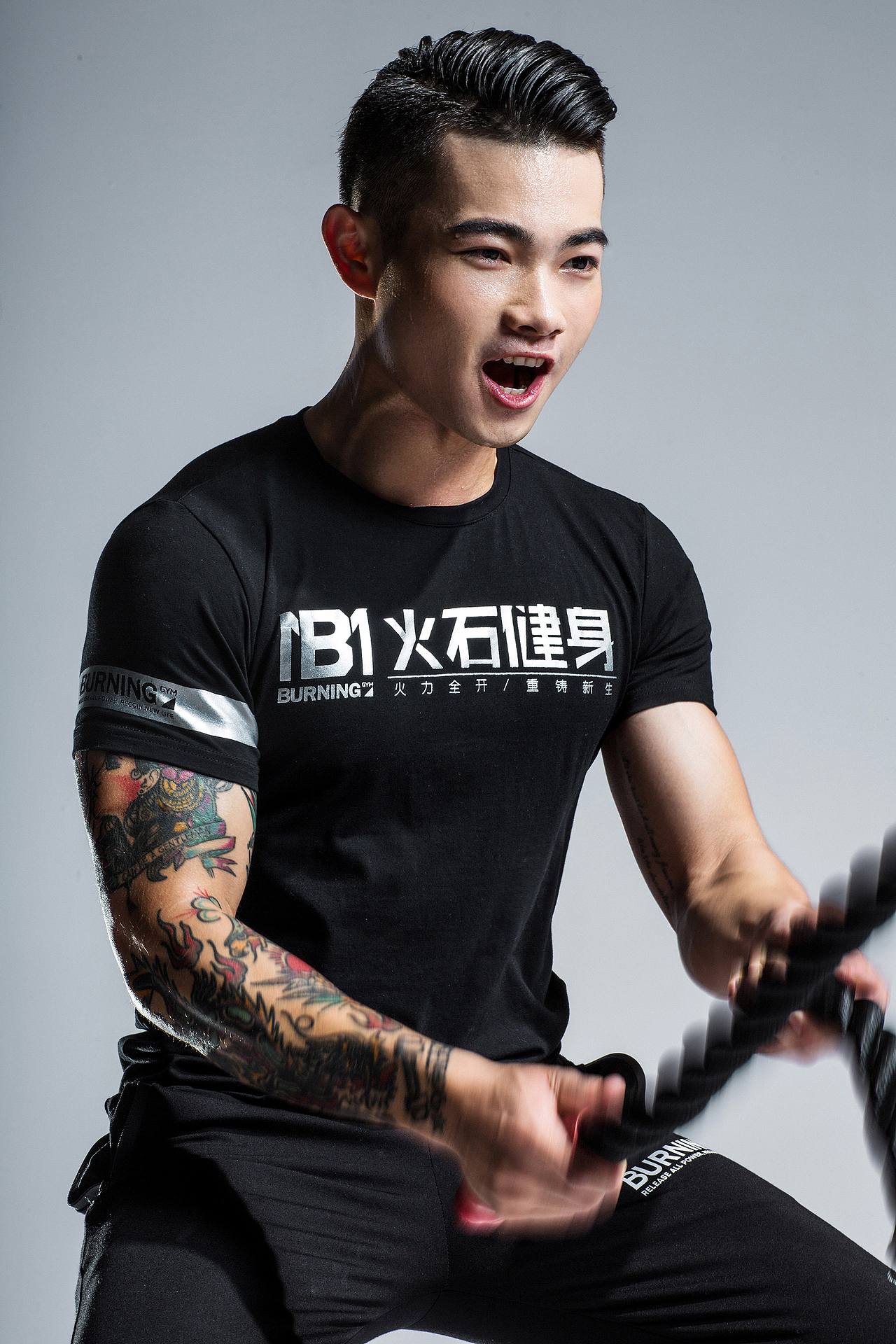 火石健身 2018 a/w burnins