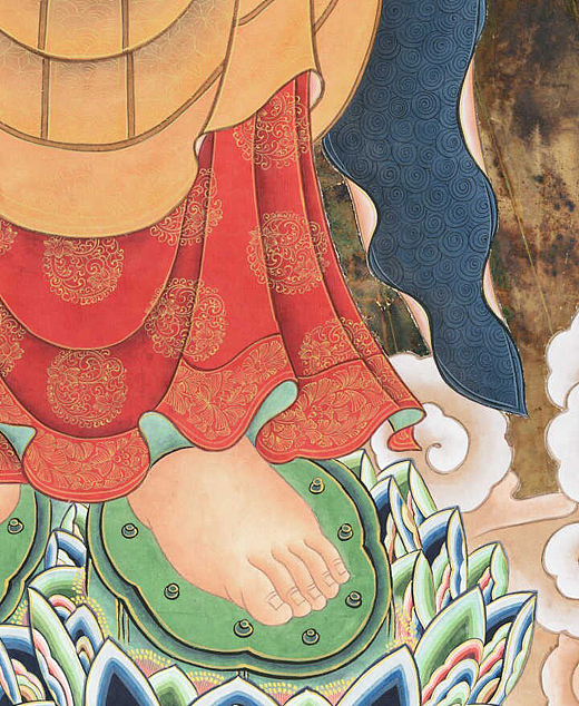 欢迎迎请西方三圣佛画像（图ZMjQwNDQ0NjA=） - 绘画 - 站酷设计师宣纸印刷线装书原创素材 - 站酷ZCOOL