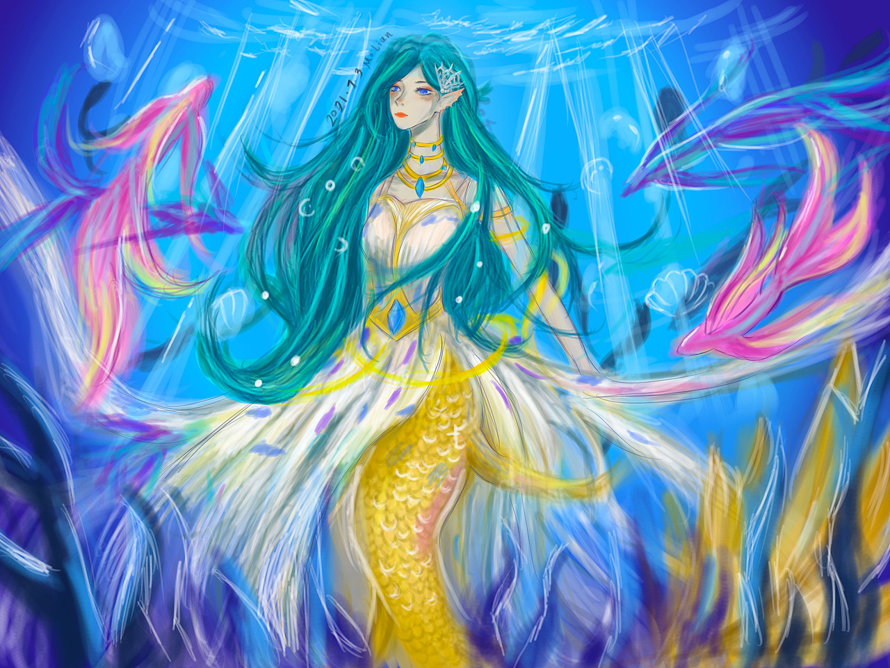 自由插畫，沒什么經(jīng)驗(yàn)請(qǐng)多多指教（圖ZMjcwNjI3ODg4） - 概念設(shè)定 - 站酷設(shè)計(jì)師Molianmo原創(chuàng)素材 - 站酷ZCOOL