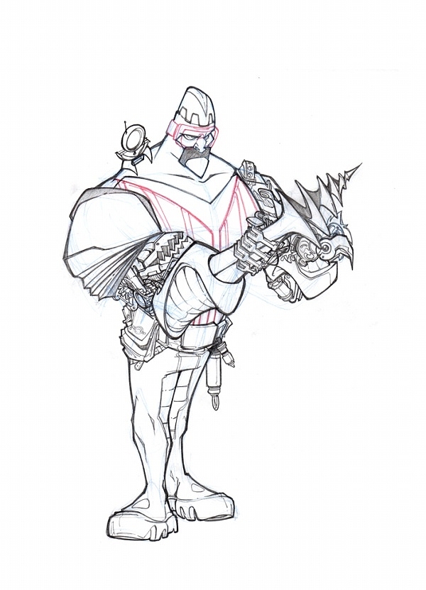 自己的一些手绘跟线稿素材