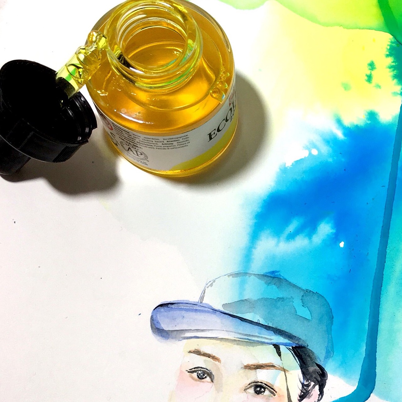 丹阳手绘/最好的自己。