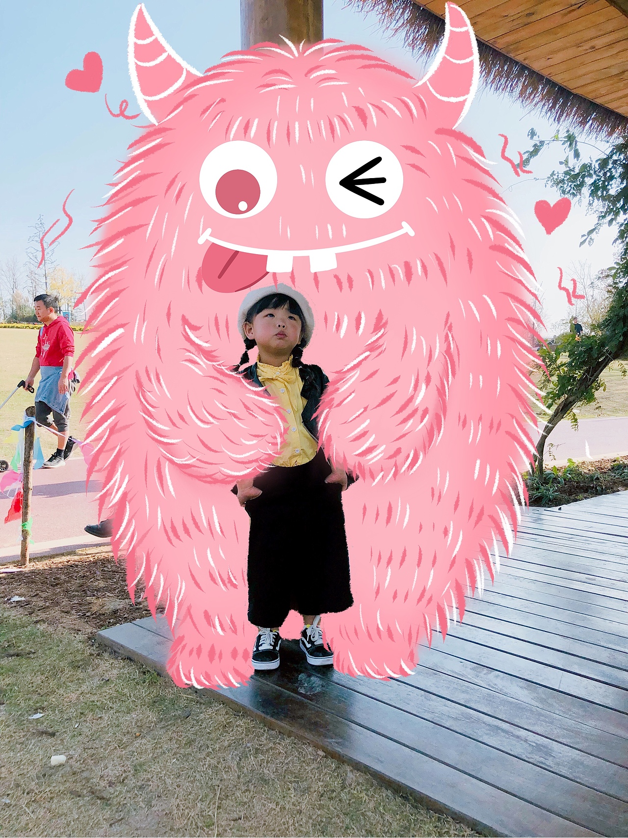 小怪兽涂鸦（图ZMTk0Nzk1Mjk2） - 新锐潮流插画 - 站酷设计师Vivian要努力画画原创素材 - 站酷ZCOOL