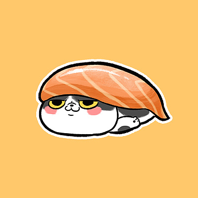 麦粒酥寿司系列|动漫|网络表情|zhizhi吱吱 - 原创作品 - 站酷 (zcool