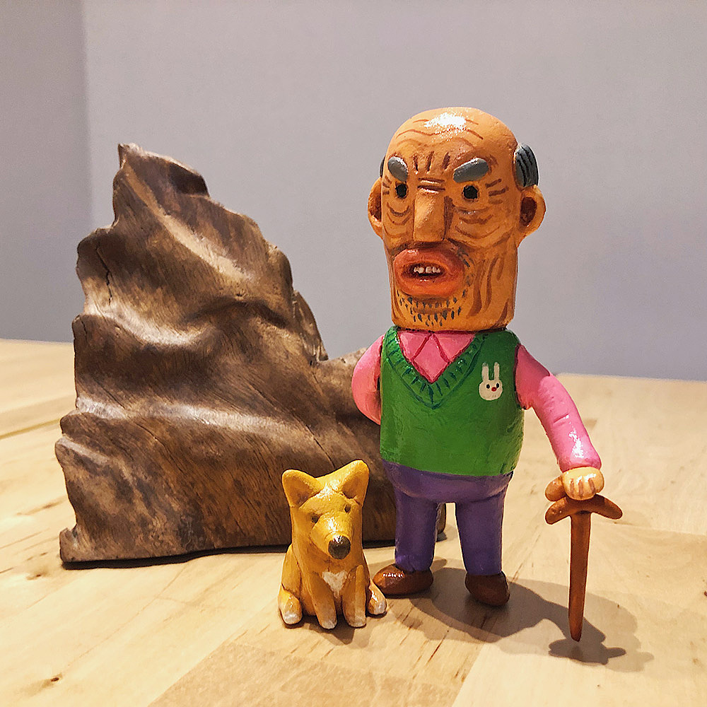 子女进城打工的空巢王大爷