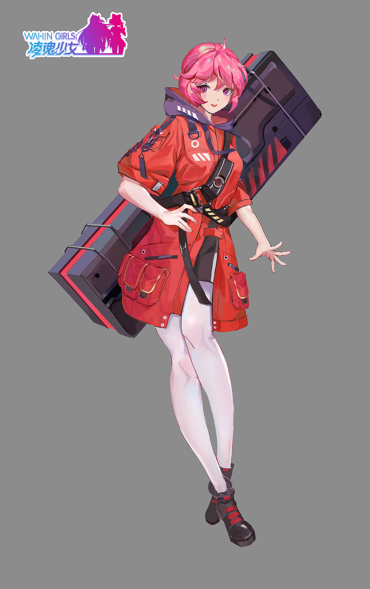 凌魂少女科幻机能风赛博朋克服装设计