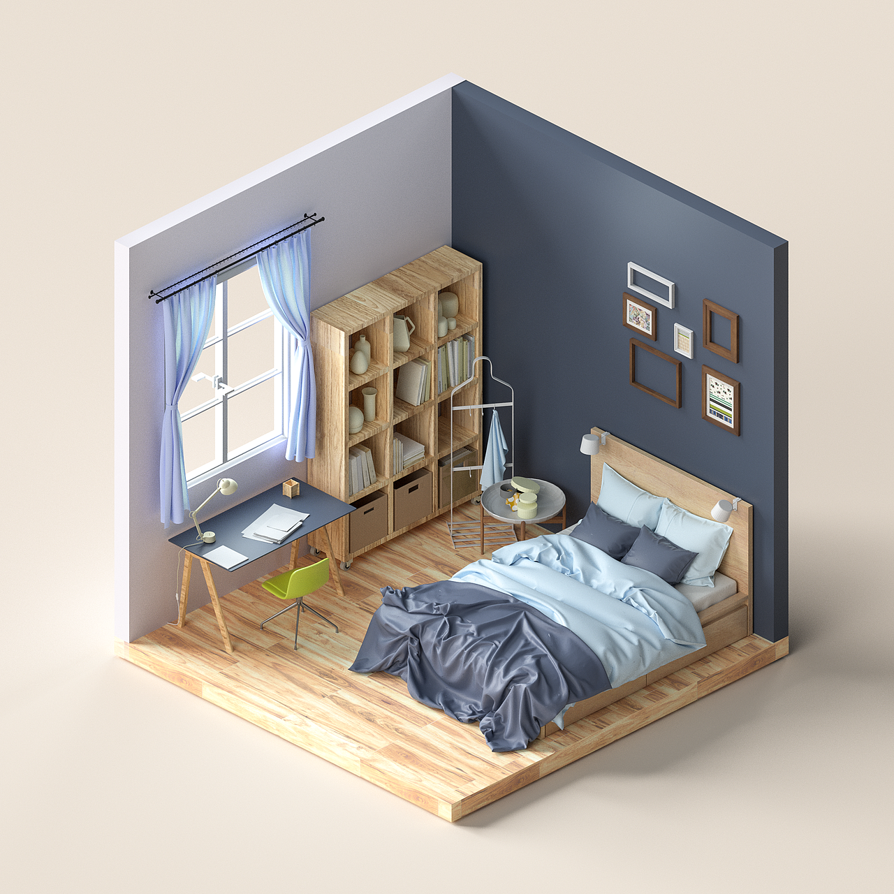 三维小房间第一弹