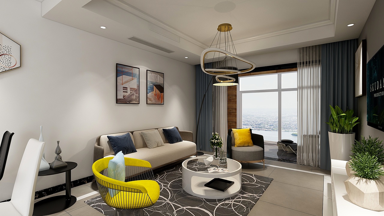 家居带点黄,气质这一块拿捏得死死的