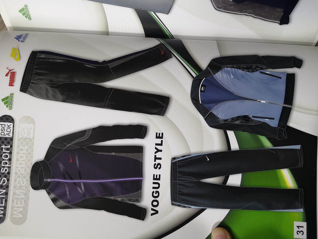 运动休闲服装（外套）（图ZMTQ1OTc2OTg0） - 休闲/流行服饰 - 站酷设计师俏咔咔原创素材 - 站酷ZCOOL