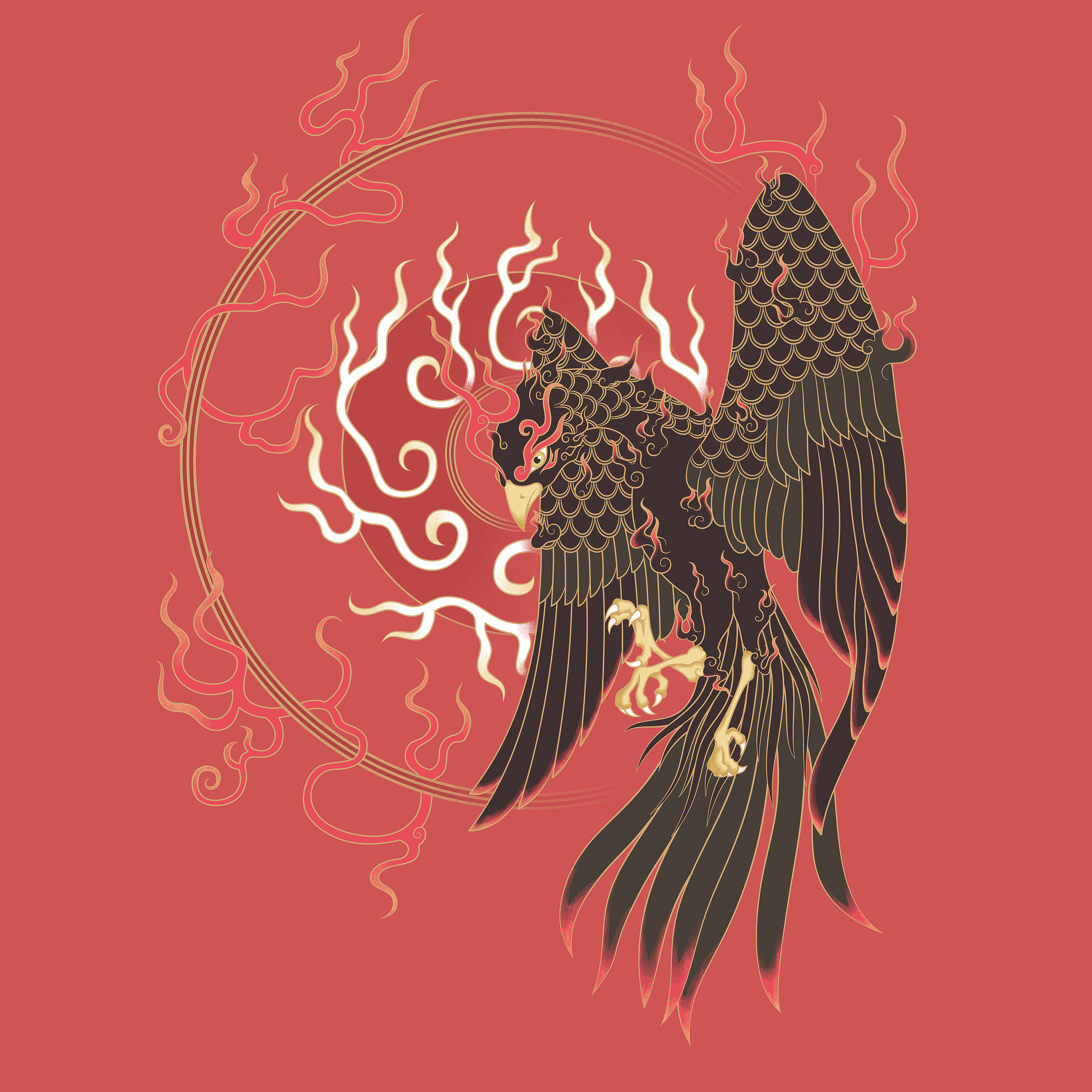 山海经系列—金乌