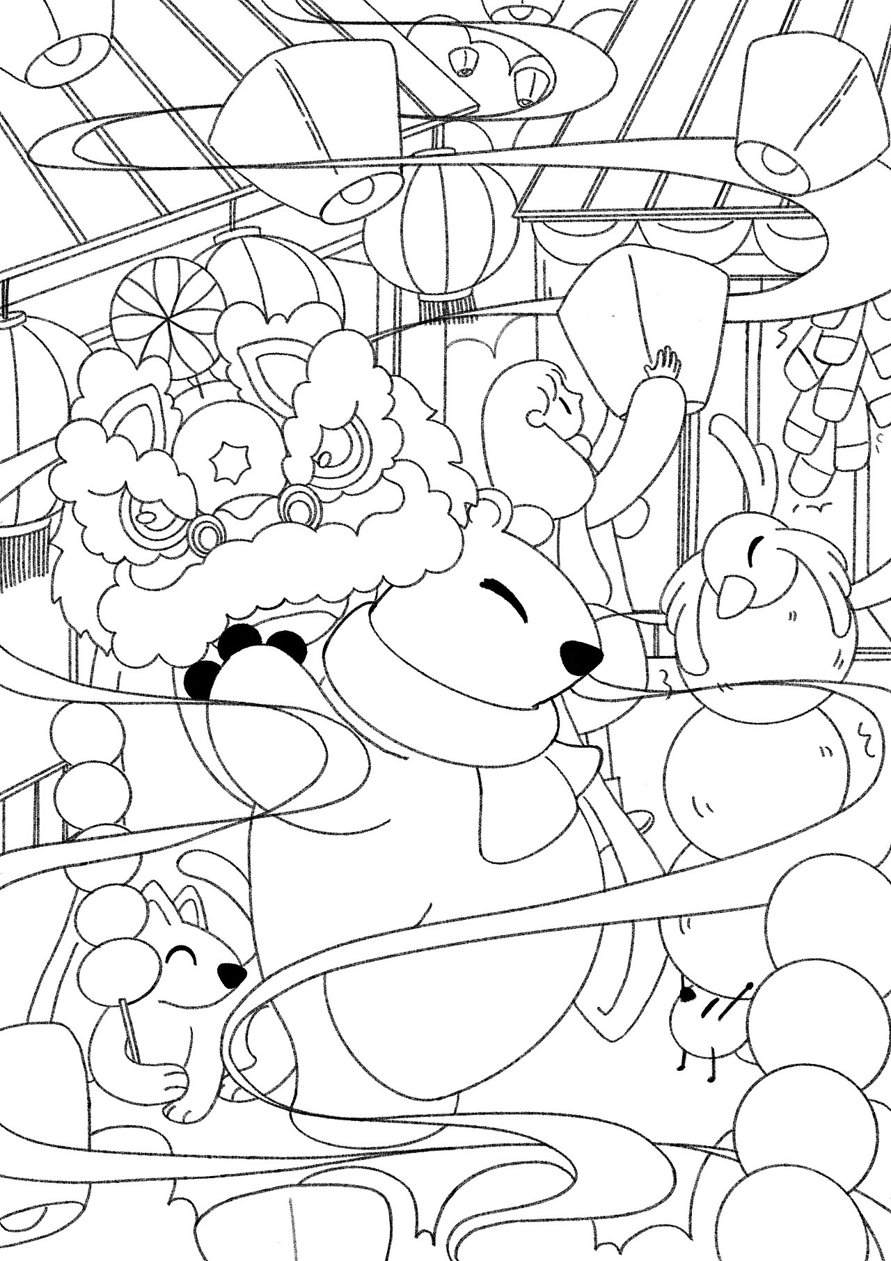 原創(chuàng)/傳統(tǒng)節(jié)日插畫（圖ZMjQ1NjI1NjM2） - 其他平面 - 站酷設(shè)計(jì)師木槿兮兮原創(chuàng)素材 - 站酷ZCOOL