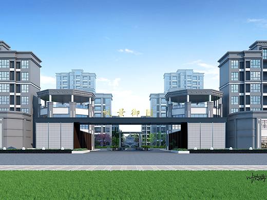 室外效果图|建筑外观