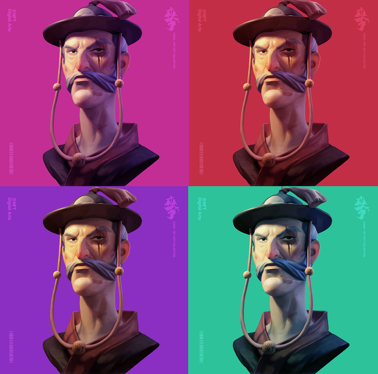 THREE#（图ZMjkyMzcxNzIw） - 艺术插画 - 站酷设计师白先森原创素材 - 站酷ZCOOL