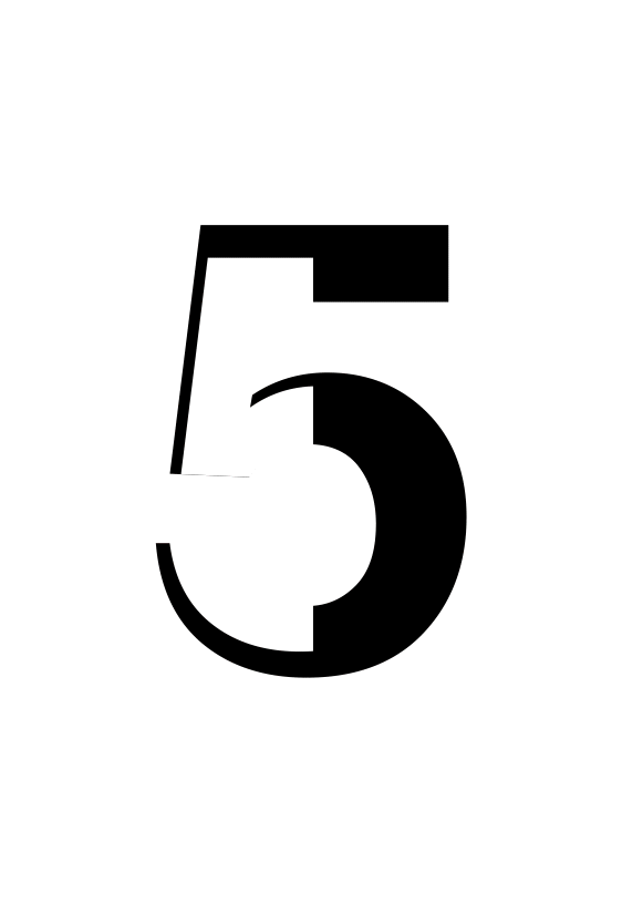 数字5