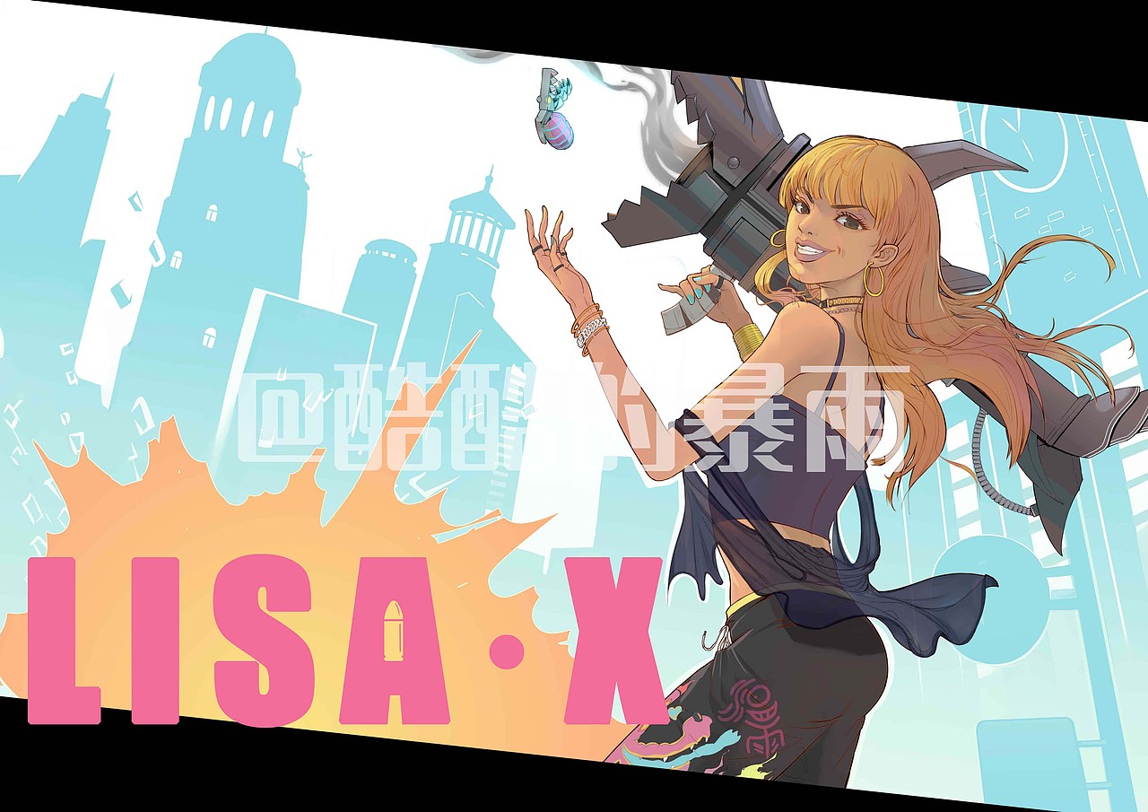 LALALA——LISA·X（图ZMjA4NDUyMTg4） - 创作习作 - 站酷设计师温雨原创素材 - 站酷ZCOOL
