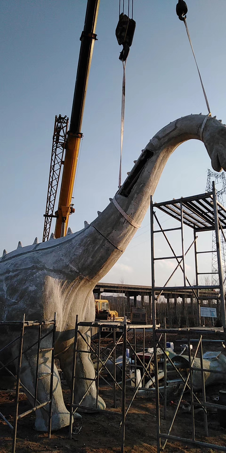 山西-高速路口【玻璃钢雕塑】恐龙设计生产安装