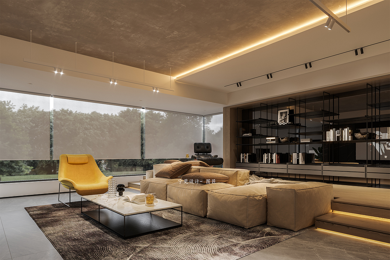 现代别墅,化繁为简,书写诗意生活