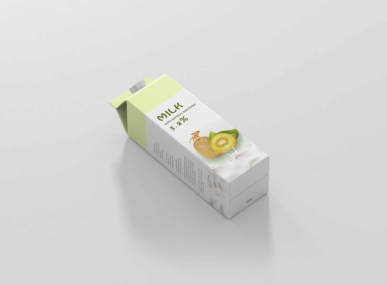 大耳狐牛奶（图ZMjkxNjg3NTgw） - 包装 - 站酷设计师你是哪只小狐狸原创素材 - 站酷ZCOOL