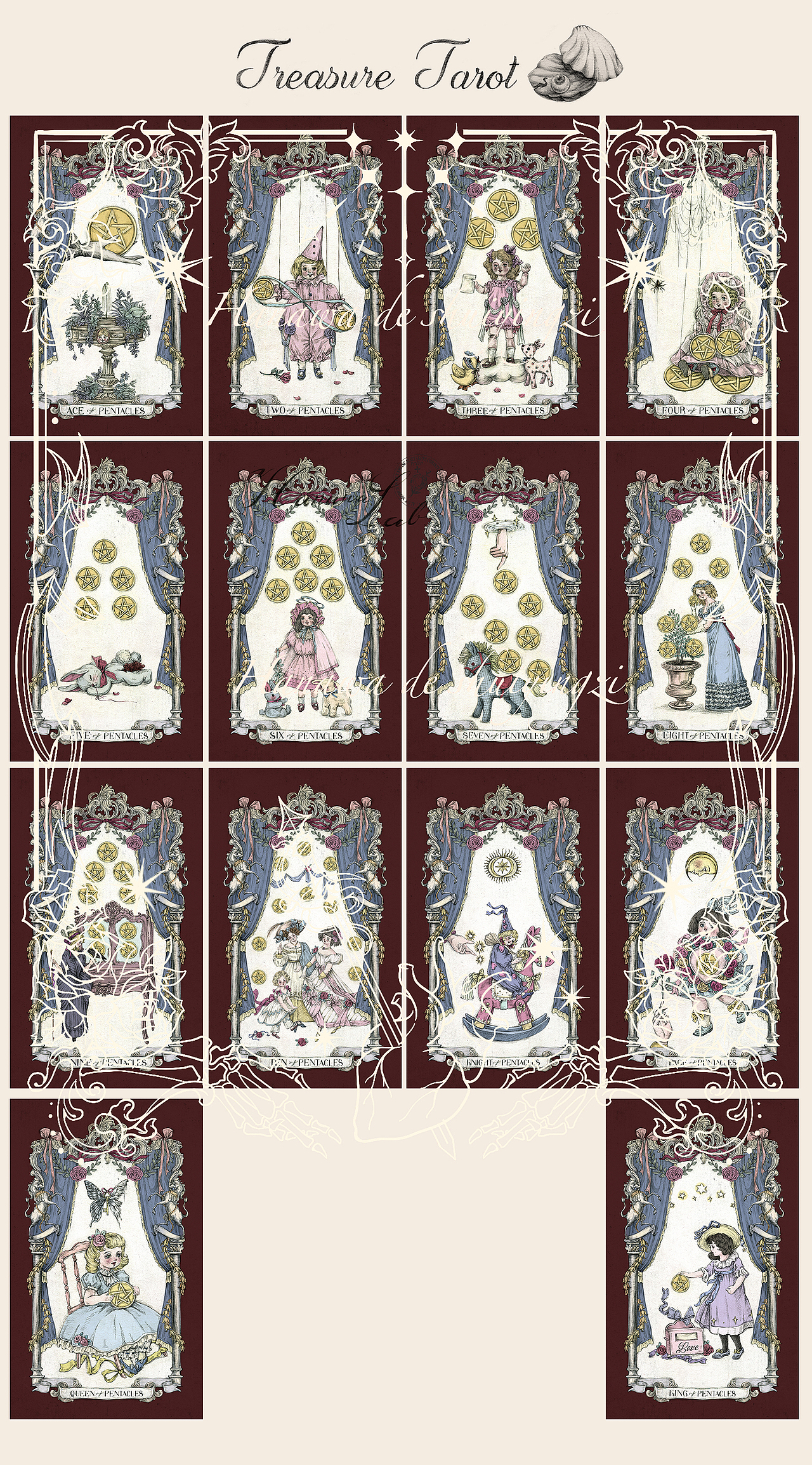 塔罗系列大公开~（图ZMzM2NDEzMjI4） - 商业插画 - 站酷设计师hanawa花轮原创素材 - 站酷ZCOOL