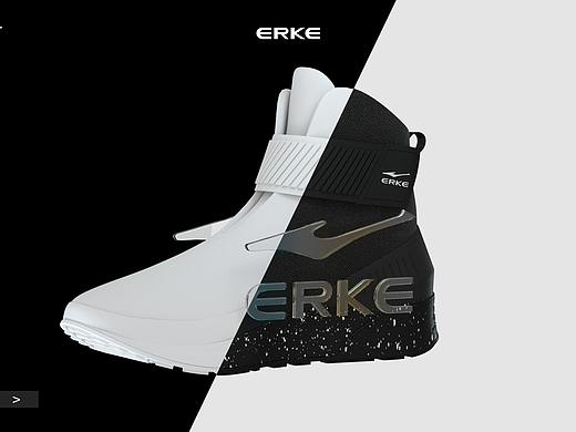 鸿星尔克-鞋子建模