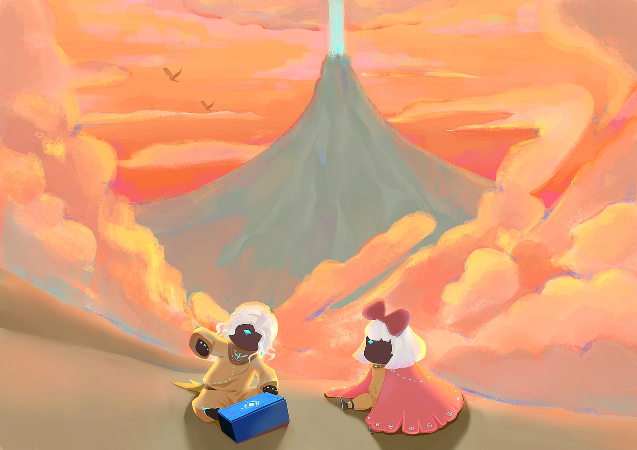 光遇同人（图ZMjcxMTI1MzI0） - 创作习作 - 站酷设计师猫猫归大树原创素材 - 站酷ZCOOL