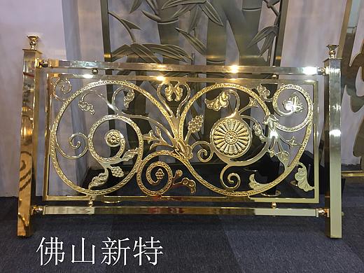 新增铜雕花楼梯护栏板图片