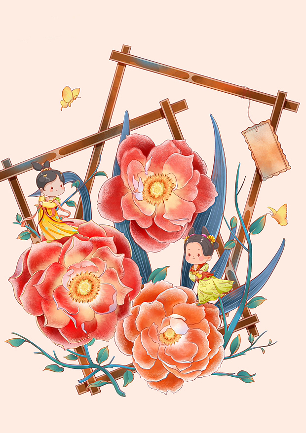 花 装饰（图ZMzI1MzA2OTky） - 商业插画 - 站酷设计师米粟原创素材 - 站酷ZCOOL