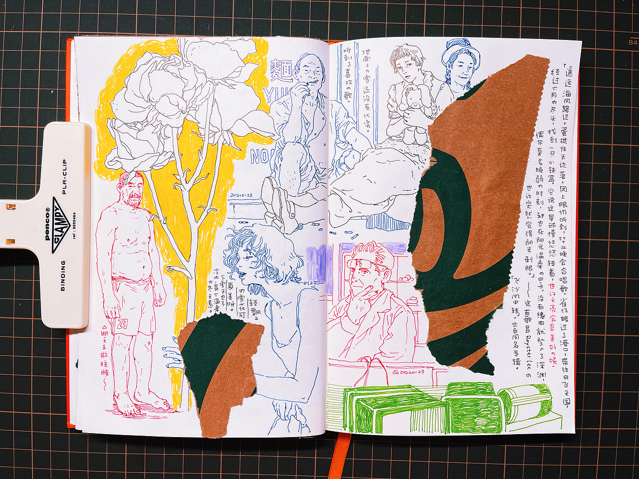 「28天」速写打卡挑战 04_相册合影（图ZMjg2MzExMTQ0） - 创作习作 - 站酷设计师酸菜小黄鱼_原创素材 - 站酷ZCOOL