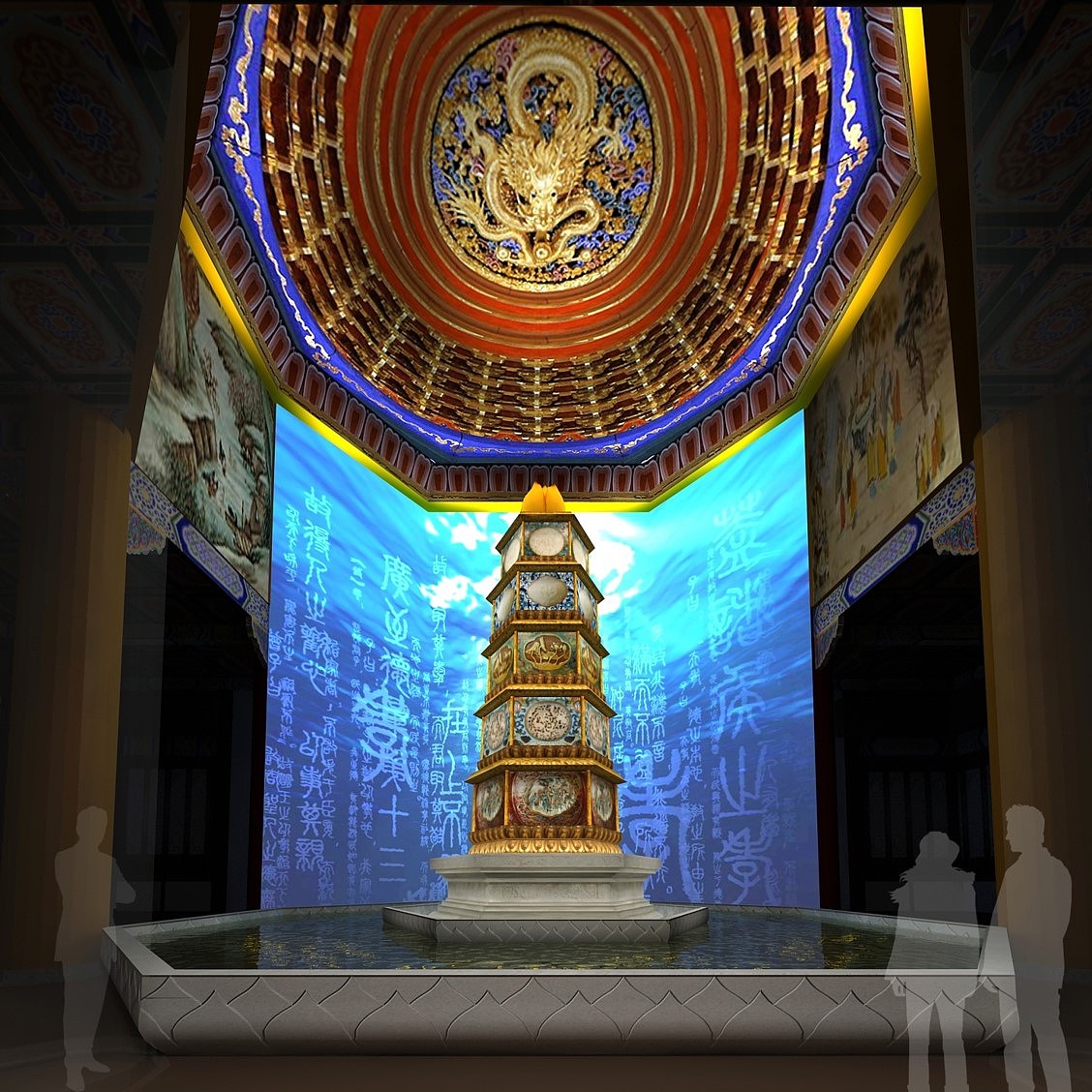 鸿恩寺（图ZMjcyOTc0NTI4） - 展陈设计 - 站酷设计师才大爷原创素材 - 站酷ZCOOL