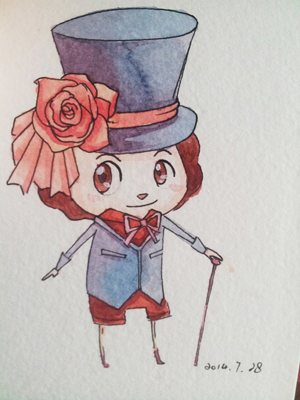 水彩练习（图ZMTk0MDg4NjQ=） - 儿童插画 - 站酷设计师小笑笑原创素材 - 站酷ZCOOL