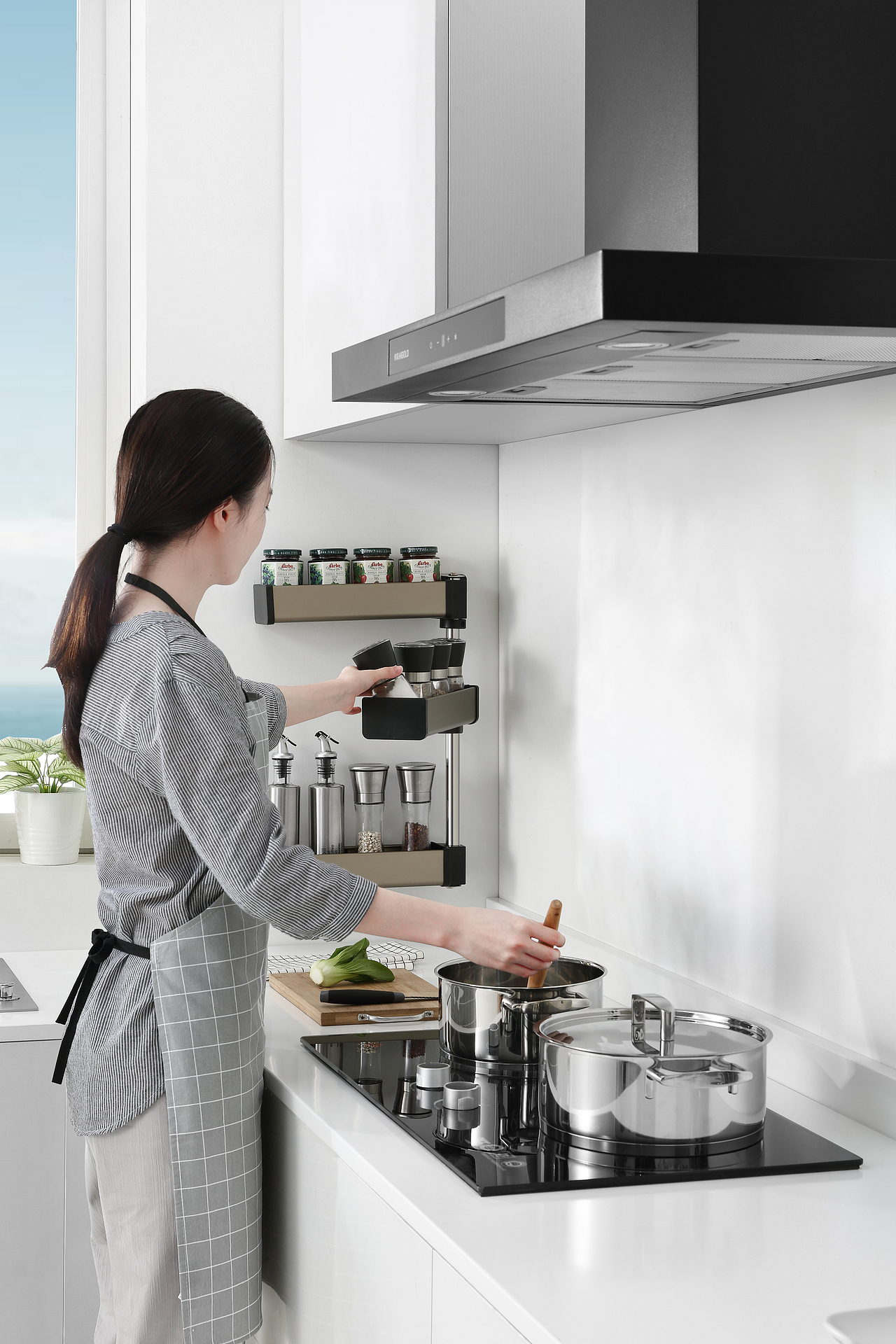 转角调料置物架