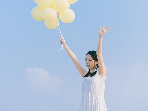 今日的天空是一封浅蓝色的情书（个人主页-ZNTgyNjU3Njg=） - 人像摄影 - 站酷设计师摄影师啊瑞原创素材 - 站酷ZCOOL