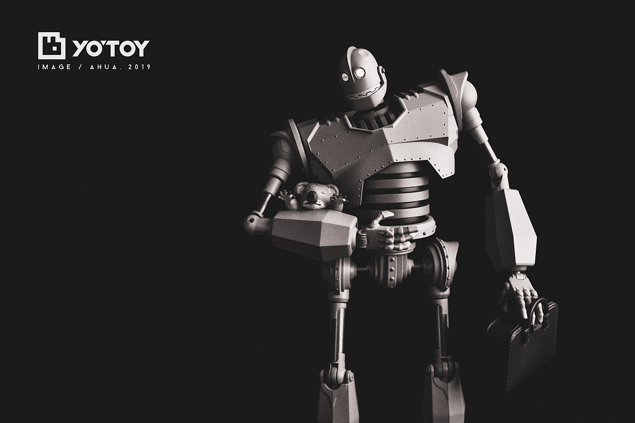 【YO'玩具摄影】千值练 RIOBOT 钢铁巨人Iron Giant