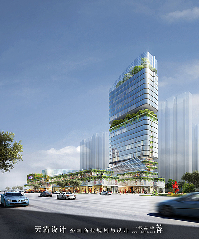 巩义建业百城天地融入自然元素的商业空间设计欣赏