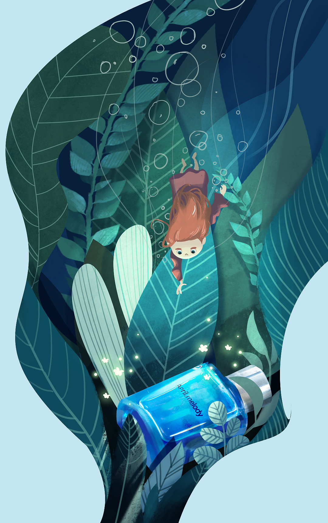 5月香薰插畫（圖ZMTYwNzY5MTI4） - 商業(yè)插畫 - 站酷設計師閑柳原創(chuàng)素材 - 站酷ZCOOL