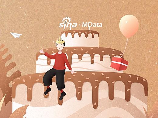 员工生日卡片设计（个人主页-ZMzA2MzE2MTY=） - 商业插画 - 站酷设计师大前天天气挺好的原创素材 - 站酷ZCOOL
