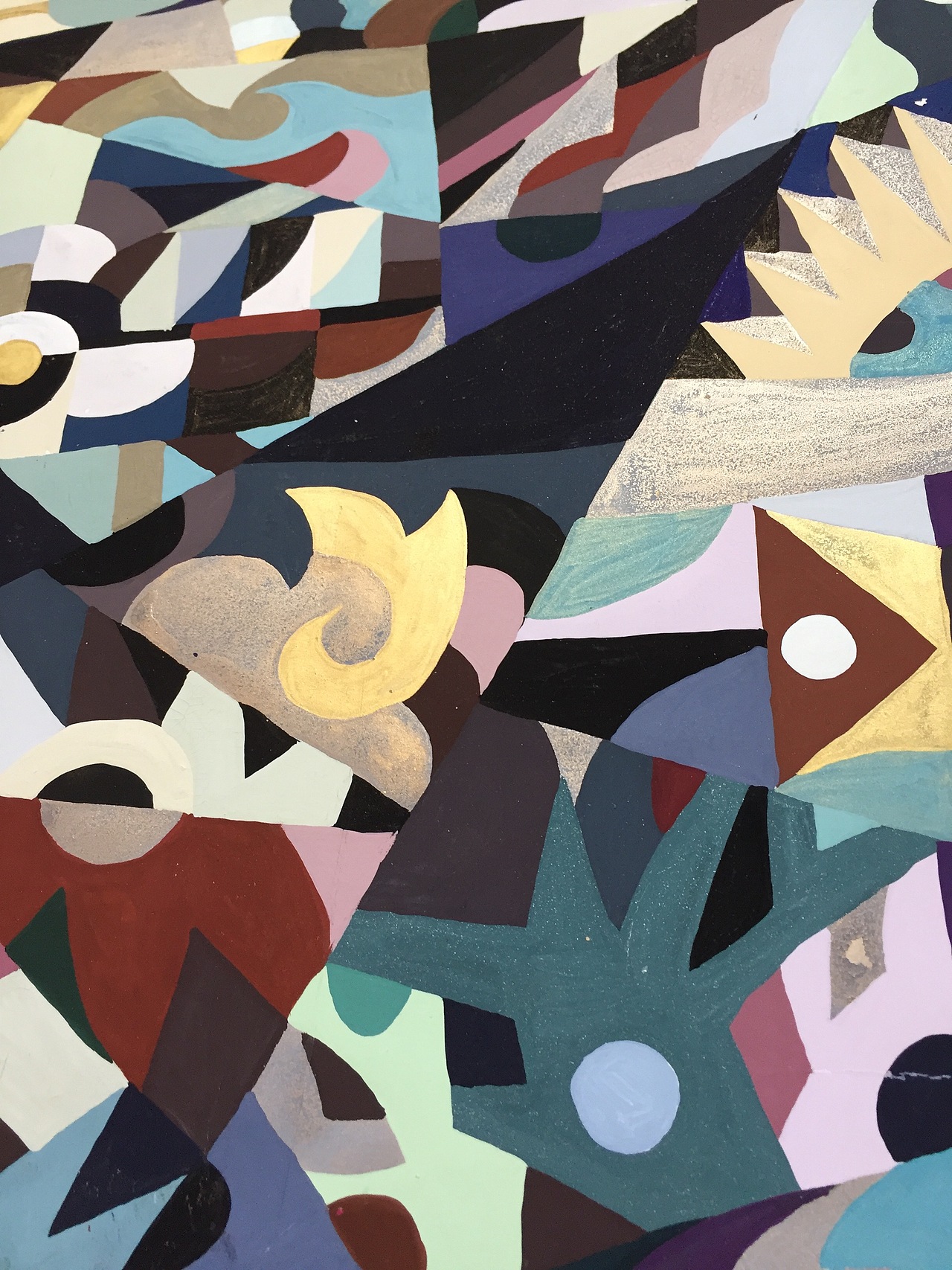 装饰绘画丙烯作品