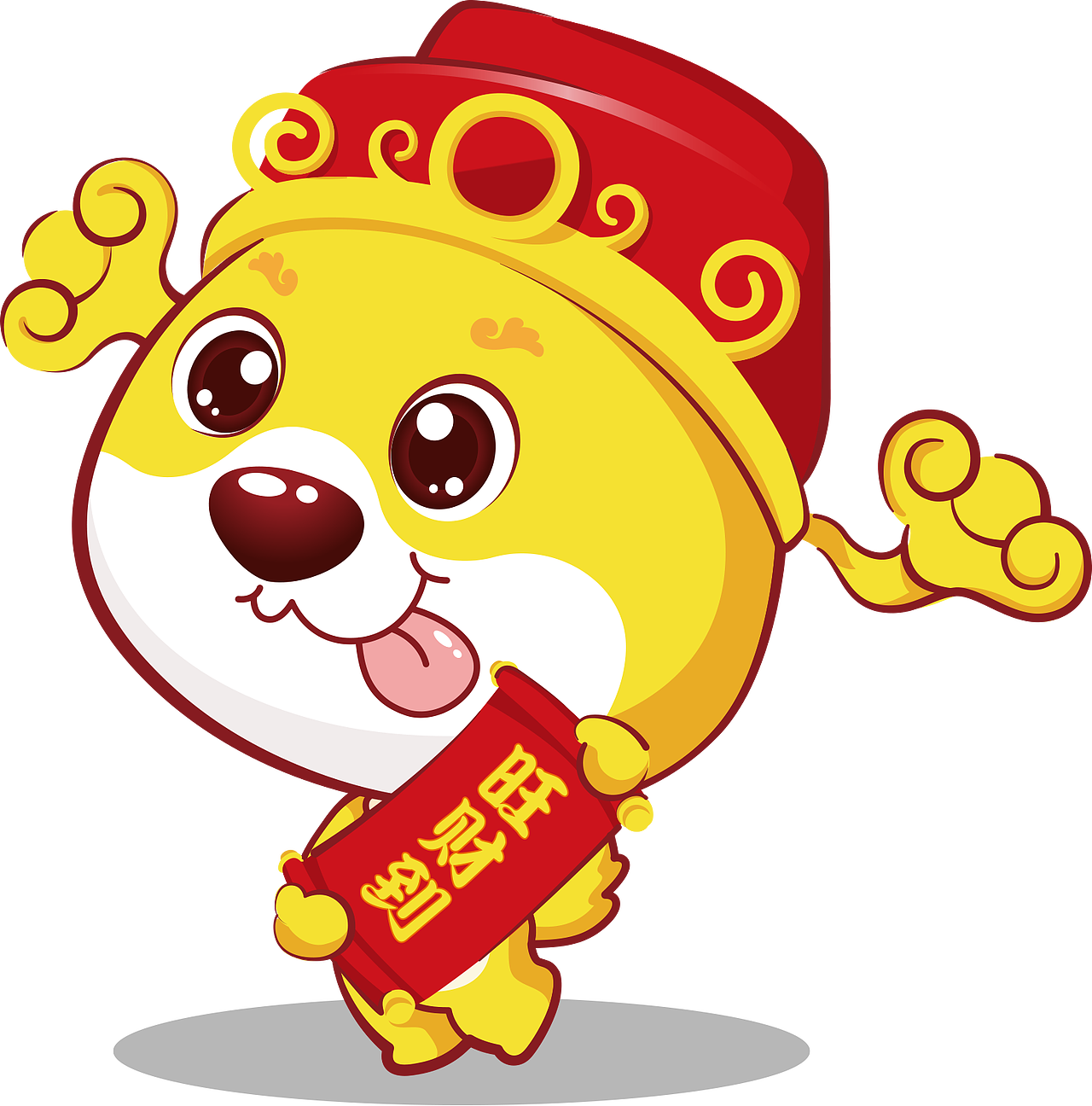 《旺财》卡通形象设计