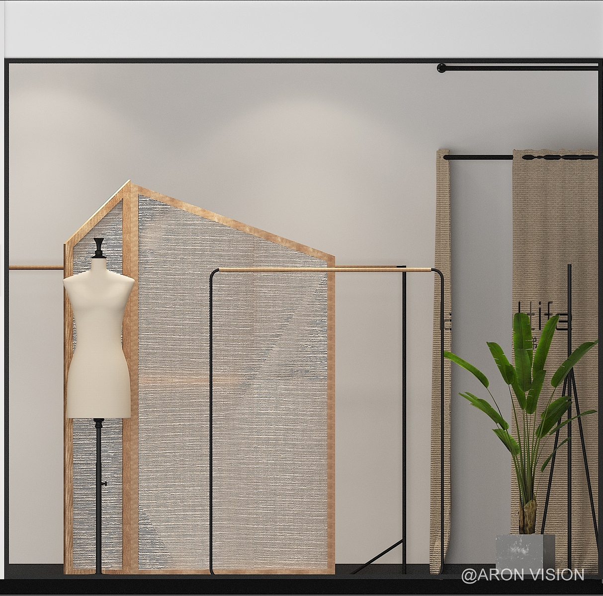 商业空间规划与设计——汉绨女装