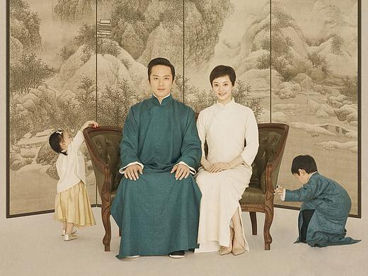 新品区-孙俪全家福