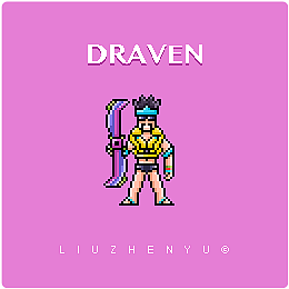 英雄联盟像素画（泳池派对）（图ZODIxMTUxMjg=） - 像素画 - 站酷设计师刘振宇原创素材 - 站酷ZCOOL