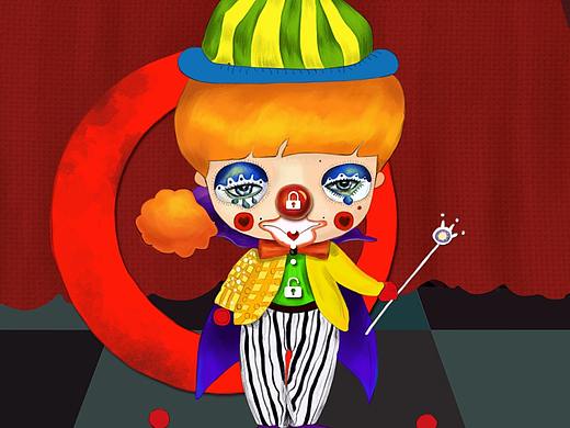 小丑鎖屏（個人主頁-ZMjU1OTg1NDA=） - 主題/皮膚 - 站酷設(shè)計師錦錦張zjj88071原創(chuàng)素材 - 站酷ZCOOL