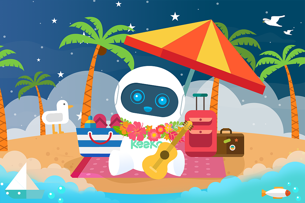 keeko插画（图ZMTA5ODU4NDY0） - 商业插画 - 站酷设计师Hana0099原创素材 - 站酷ZCOOL