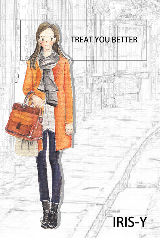 街拍手绘（图ZMTAxOTk4MzQw） - 创作习作 - 站酷设计师IRIS1204原创素材 - 站酷ZCOOL