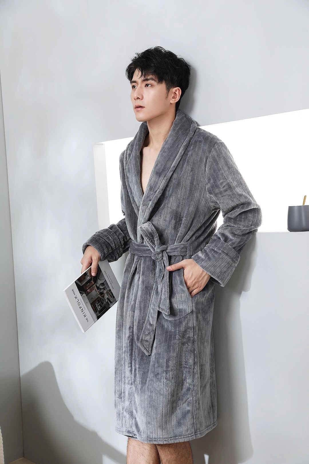 家居服男创意摄影