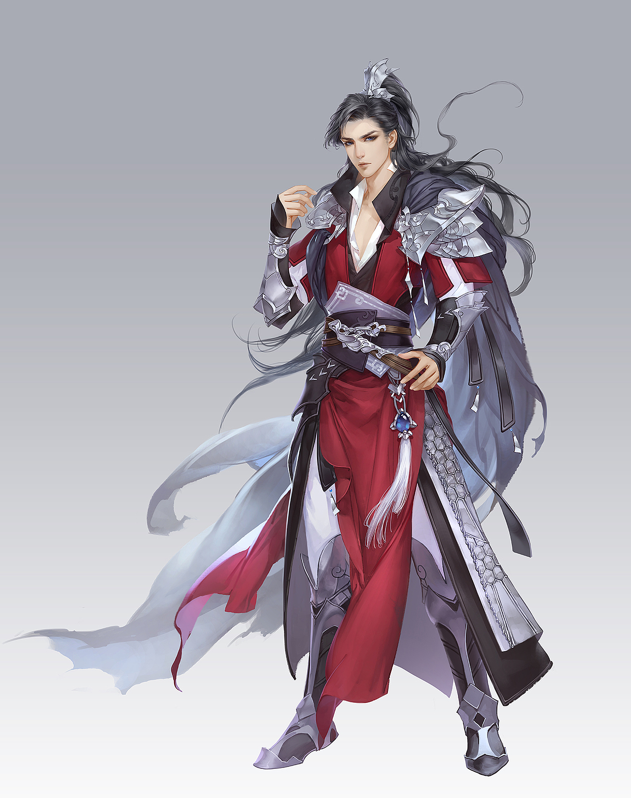 匪萌十月老师的游戏角色立绘